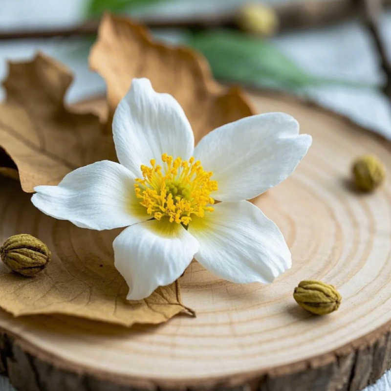 白残花